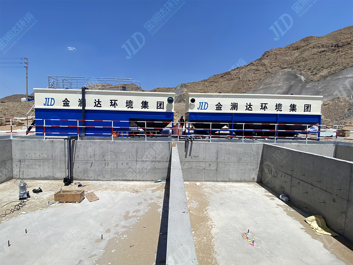 内蒙古乌海隧道废水处理设备安装案例